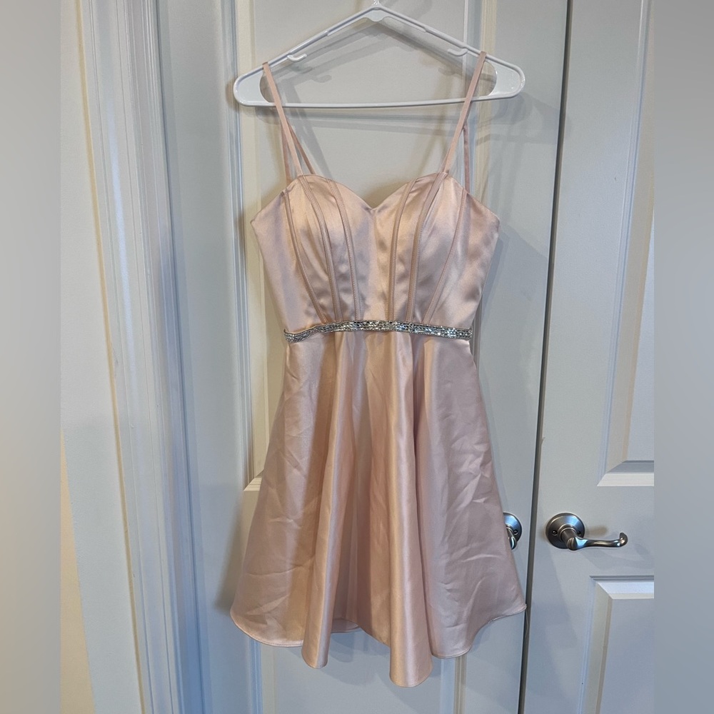 MayQueen Rose gold party dress -worn once!